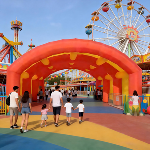 Arco Inflable de PVC Oxford con Impresión UV de Alta Calidad, Impermeable, con LED, para Decoración de Eventos, Publicidad en Interiores y Exteriores - Product Image 1