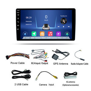 Henmall universel Full Hd 2 Din 9 pouces Double Din Android lecteur Dvd de voiture unité principale GPS dispositif de navigation autoradio stéréo - Product Image 6