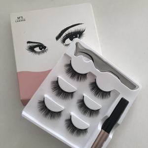 Vendedores de pestañas magnéticas personalizadas coloridas 5D magnéticas al por mayor pestañas de visón 3D y delineador de ojos mágico estilo de pestañas postizas - Product Image 2