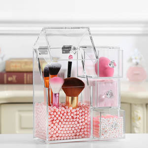 La derniè<span class=keywords><strong>re</strong></span> boîte de rangement en acrylique pour pinceaux de maquillage - Product Image 4