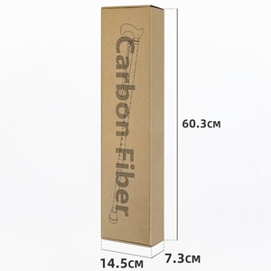 Canne de marche HONGJIAN en fibre de carbone et alliage d'aluminium, réglable en hauteur, à quatre pieds, pour seniors, équipement de soins de santé, de massage et de fitness - Product Image 2