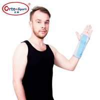 Attelle orthopédique médicale respirante pour poignet, immobilisante et amovible, pour fracture du poignet