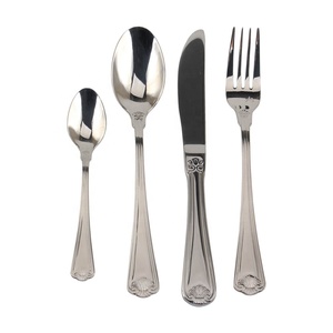 Ensemble de vaisselle de couverts en métal épais fantaisie ensemble de couverts allant au lave-vaisselle - Product Image 4