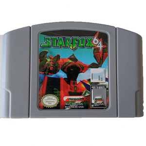 Drop Shipping Retro Classic English Language USA Version Video <b>Game</b> STARFOX64 Cartrisges - Product Image 1