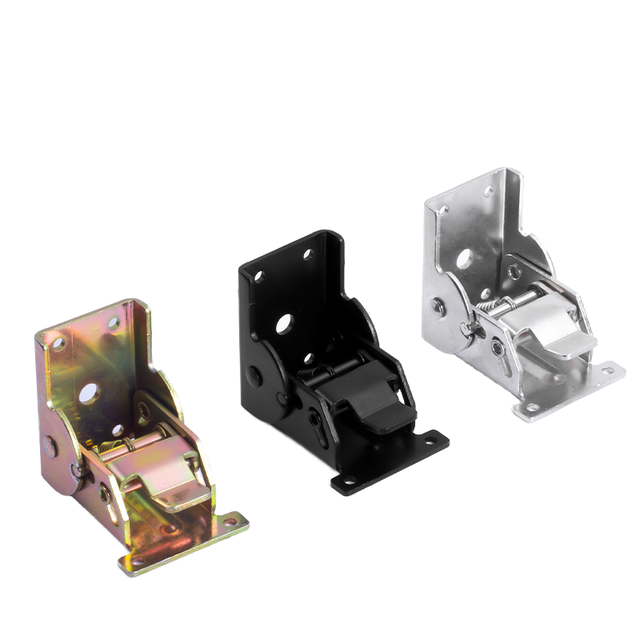 Quality Metal Furniture Hinge Design Folding Hinge Foldable Self-Locking 90- Hinge for Furniture Table Leg Support in Kitchen