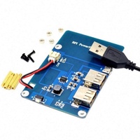 Placa de Expansión de Batería de Litio, Fuente de Alimentación sin Batería de Litio para Raspberry Pi 3,2 Modelo B,1 Modelo B+ Banana Pi