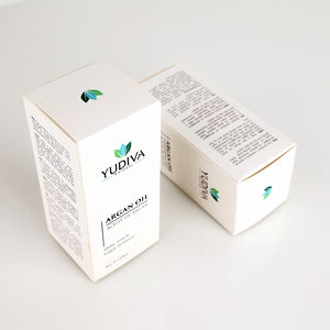 カスタマイズされたロゴホワイトエッセンシャルオイル包装ボックス折りたたみカートン紙箱薬化粧品包装用 - Product Image 3