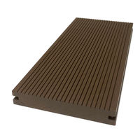 Haute qualité WPC Decking solide 25mm épaisseur pont composite extérieur