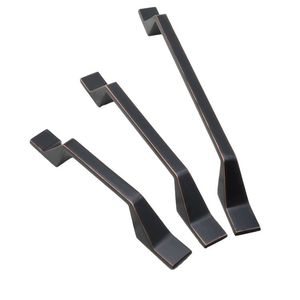 Furniture Hardware Accessories <strong>Black</strong> Aluminum Handle American Cabinet <strong>Door</strong> Handle Drawer Wardrobe <strong>Door</strong> Handle - Product Image 5