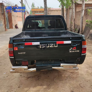 Isuzu <span class=keywords><strong>4x4</strong></span> Diesel Pickup Truck con caja de cambios automática AWD 4 puertas Dirección izquierda Portaequipajes de coche Hecho <span class=keywords><strong>en</strong></span> China - Product Image 3