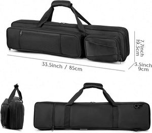 Sac de billard professionnel imperméable 3B 4S avec bandoulière, étui souple pour queue de snooker, fabriqué en usine BSCI - Product Image 3