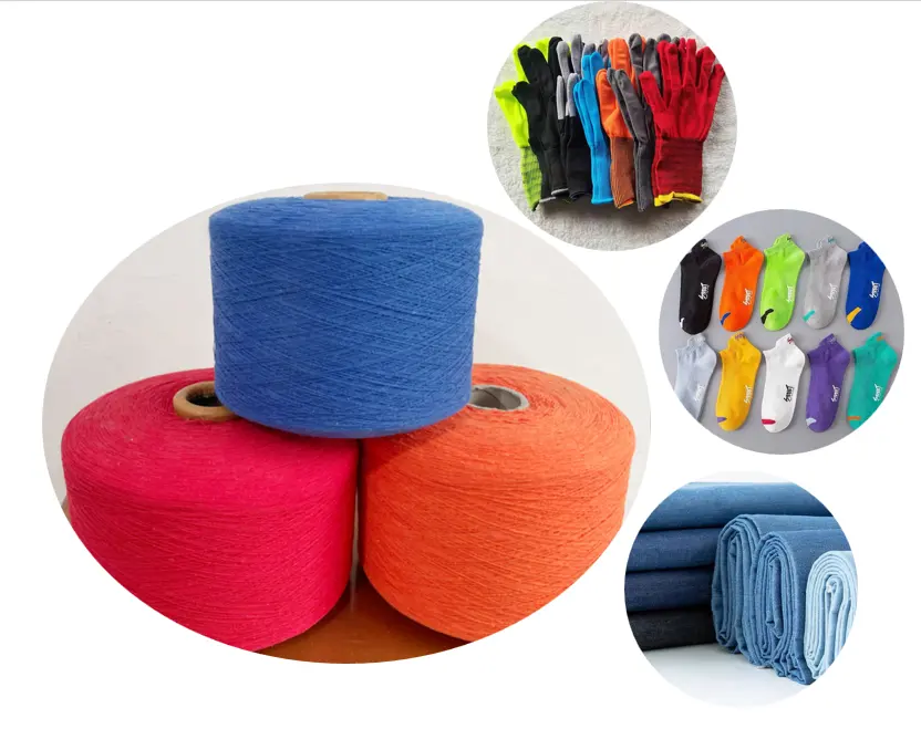 Bán Buôn Ne16 Tái Chế Pha Trộn Sợi Polyester Bông Chủ Đề Bangladesh Sản Phẩm Sợi Cho Dệt Kim Với Giá Rẻ Giá