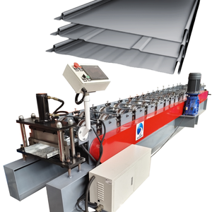 Machine de formage à rouleaux à joint debout, machine de fabrication de tôles de <span class=keywords><strong>toiture</strong></span> métalliques pour <span class=keywords><strong>toiture</strong></span> - Product Image 1