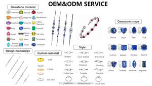 All'ingrosso regalo di alta gioielleria per le donne argento Sterling bracciale in opale naturale - Product Image 6