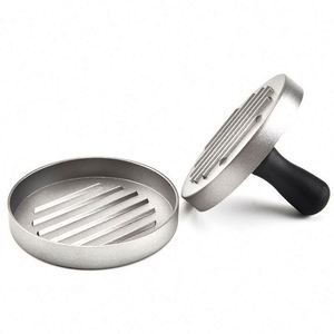 Utensilios de Cocina, Prensa para Hamburguesas de Aluminio Antiadherente, Molde para Carne de Res, BBQ, Grill, Hamburguesas - Product Image 6