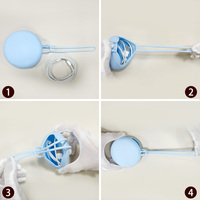 Boîte de rangement pour sucette en silicone pour bébé, design coloré, sac de rangement pour écouteurs et câbles de données, sûr