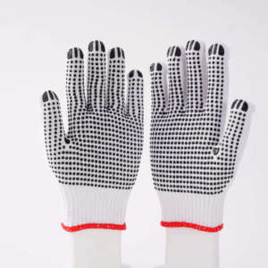 PVC chấm làm việc găng tay an toàn cho ngành công nghiệp và vườn găng tay kho chống trượt chấm bông dệt kim làm việc găng tay - Product Image 2