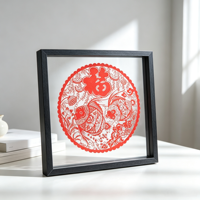 Cadre photo double face en MDF transparent, moderne, écologique, fait main, durable, pour fleurs séchées, plantes et spécimens, idéal pour la maison (vente en gros)