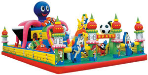 Quyến rũ giant inflatables QX-114A ngoài trời / biggest bouncy / bouncy castles dành cho người lớn - Product Image 4