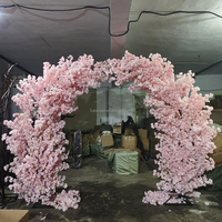 Dekorasi Pernikahan Grosir S02448, Pohon Bunga Sakura Buatan, Bunga Sakura Putih Pink untuk Dekorasi Rumah dan Pesta