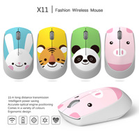 Tasso 2.4GHz Mouse Optik Nirkabel Mini 3 Tombol Ergonomis 3D Gaming LED Backlit Kabel USB Tipe C untuk Desktop/Laptop