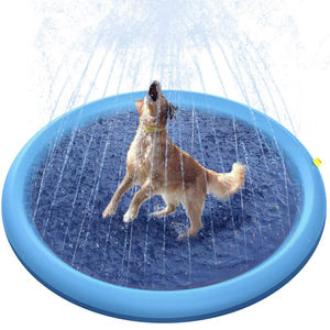 Tapis d'arrosage pour animaux de compagnie, jeu de refroidissement, piscine gonflable, tapis de pulvérisation d'eau, <span class=keywords><strong>baignoire</strong></span> d'été pour chien, <span class=keywords><strong>baignoire</strong></span> pour enfant et chien - Product Image 6
