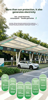Zhoolay New Energy Monocrystalline Silicon Photovoltaic Carport Charging Pile Off-grid Power Generation System Parking Shed