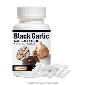 Capsules d'<span class=keywords><strong>ail</strong></span> <span class=keywords><strong>noir</strong></span> pour adultes certifiées HACCP, marque privée, SAC 0,5%, source Chine, sans gluten, formule de soutien quotidien pour le bien-être - Product Image 5