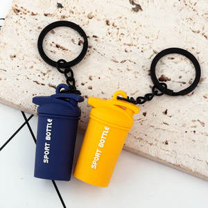 3D Silicone Thể dục quyến rũ Mặt dây chuyền UV in thể thao cao su <span class=keywords><strong>PVC</strong></span> <span class=keywords><strong>Keychain</strong></span> với phòng tập thể dục trang trí - Product Image 5