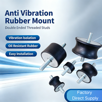 Amortisseur d'isolation anti-vibrations en caoutchouc LIVA-EP LRB pour grues et camions-bennes - Fabriqué à Shanghai, garantie 1 an