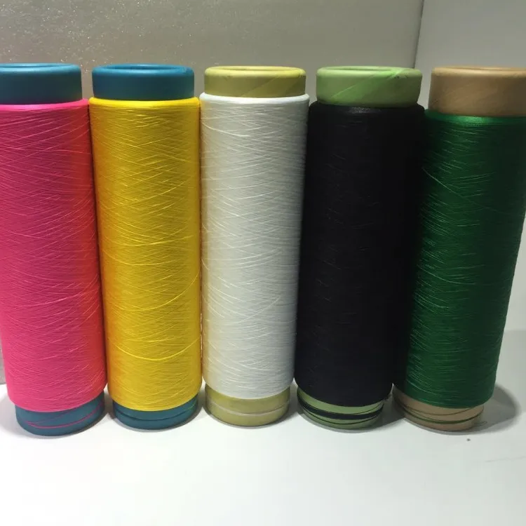 polyester dty 100D/36F dope dyed color yarn
