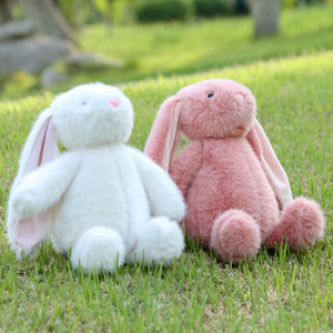 Jouets en peluche de <span class=keywords><strong>lapin</strong></span> floral de logo personnalisé doux mignon Figurines de <span class=keywords><strong>lapin</strong></span> de Pâques poupées d'animaux en peluche <span class=keywords><strong>bleu</strong></span> <span class=keywords><strong>blanc</strong></span> vert Gery oreiller de <span class=keywords><strong>lapin</strong></span> - Product Image 4