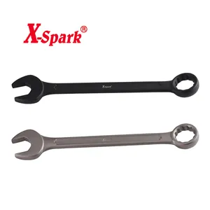 X-SPARK double offset ring spanner German wrench Black coated surface treatment Combination Wrench