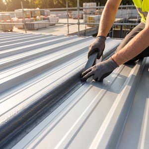 Ruban d'étanchéité en butyl <span class=keywords><strong>auto</strong></span>-<span class=keywords><strong>adhésif</strong></span> double face imperméable pour la réparation des fuites <span class=keywords><strong>de</strong></span> toiture, des gouttières et la construction - Product Image 2