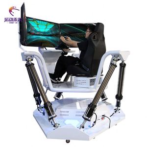 Simulateur de course automobile SportVR 360 degrés 6D, 3 écrans, simulateur de conduite automobile, machine de jeu de course automobile - Product Image 4