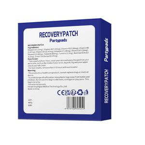 20 Stück Kater-Linderungspflaster |   Lindert Schwindel, Übelkeit & Kopfschmerzen. Erfrischt am nächsten Tag. Perfekt für Häufiges Trinken. - Product Image 3