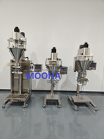 Distributeur de poudre à vis sans fin 2~5000g pour aliments et boissons, machine de remplissage et de pesage en verre haute précision pour poudre d'amidon épicée