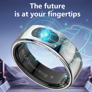 Bague connectée Yawell R08 en or pour femmes, avec suivi du stress et du sommeil, <span class=keywords><strong>application</strong></span> QRing SDK, idéale pour la prière musulmane – Meilleure vente des fabricants, marque blanche - Product Image 3