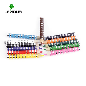 MUESTRAS GRATIS Lápices de Colores Hexagonales de Madera de Tilo Jumbo para Dibujar para Niños, Juego de 12 Lápices de Colores - Product Image 4