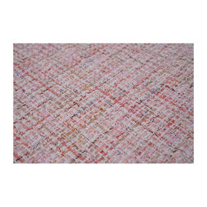 Tela Tweed de Primera Calidad Hecha en Corea, Color Rosa Multimetálico, Textura Elegante, OEM y ODM, Textil Tejido Personalizado - Product Image 1
