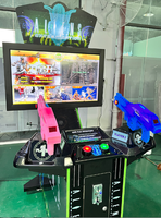 Armoire d'arcade Ultra Firepower 3-en-1 42 "simulateur vidéo LCD pour le tir, les courses et les jeux de sport équipement de jeu de haute qualité