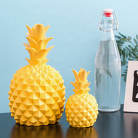 Tirelire en résine en forme d'ananas coloré 2026 pour la décoration de la maison