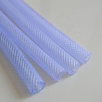 Tuyau en plastique renforcé de fibre de PVC clair anti UV