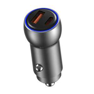 Mini Cargador de Coche PD 20W 45W 72W QC3.0 Rápido con 2 Puertos USB Tipo-C, Adaptador de Corriente OCP/OTP/OVP para Teléfono Móvil y Encendedor de Coche - Product Image 1