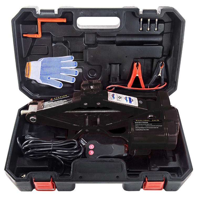 Китай Поставщики автомобиля аксессуары 3 тонны scissor jack 12 v электрический фиолетовый Джек