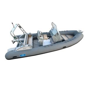 헤디아 18피트 Rhib560 더블 딥 V형 선체 알루미늄 리브 PVC/하이팔론/오르카 고무보트 판매 - Product Image 2