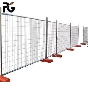 Australia Standard Movable Construction Hot Dipped Galvanized Pipe Frame Temporary Fence Panels For Sale