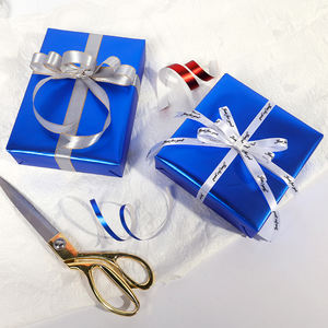 Papel de regalo 2025 43*300 cm Embalaje de papel metálico - Product Image 2