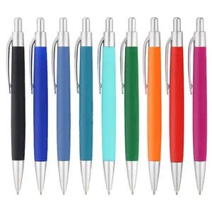 Nouvel arrivage de stylos à bille en plastique à bas prix Fournisseur de stylos professionnels personnalisés avec logo personnalisé pour la publicité Business Education