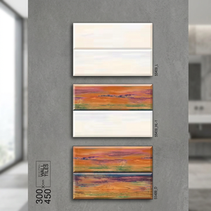Carreaux muraux en céramique pour cuisine et salle de bain, en onyx marbré blanc, 30x45cm, finitions métalliques classiques, imperméables, briques réfractaires pour extérieur - Product Image 3